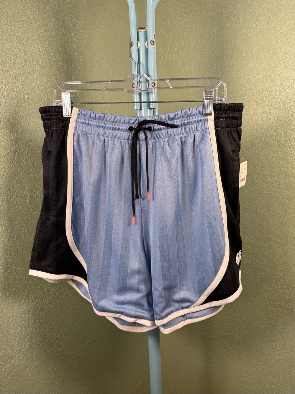 FP Movement "Now or Never" Run Shorts in the colorway Blue Grey Combo. NWT